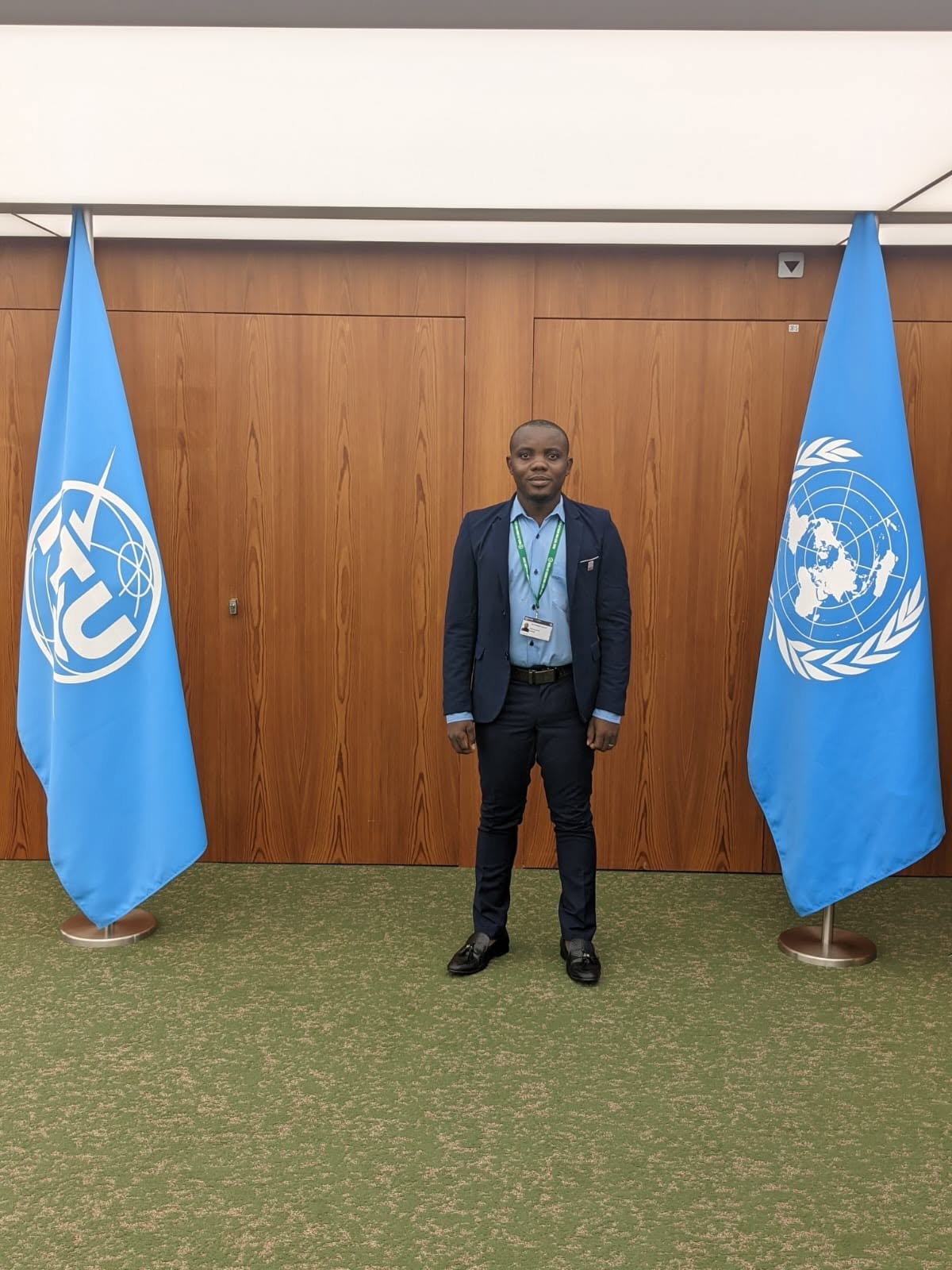 Soglo Eric Houenafa lors d'un événement international